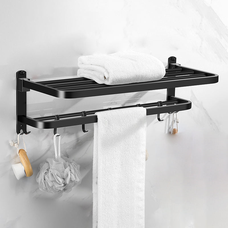 BowLift | Matt black bathroom accessory set Modern bathroom accessory hardware set