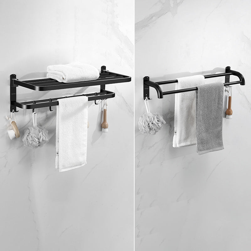 BowLift | Matt black bathroom accessory set Modern bathroom accessory hardware set