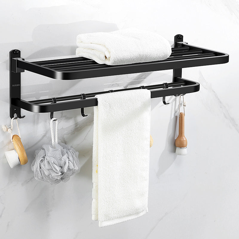 BowLift | Matt black bathroom accessory set Modern bathroom accessory hardware set