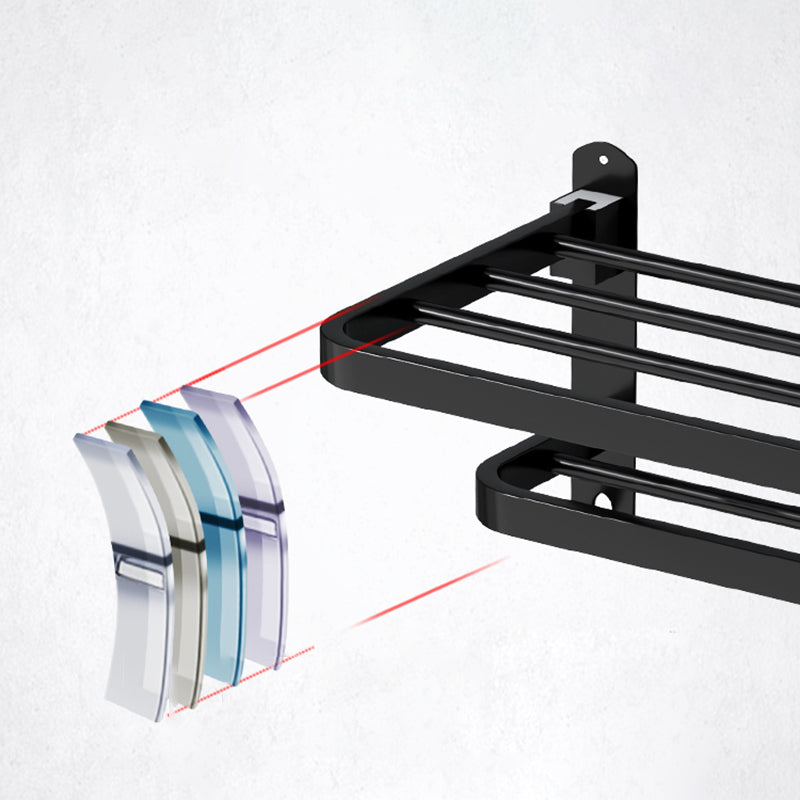 BowLift | Black modern bathroom accessory set stainless steel bathroom fittings