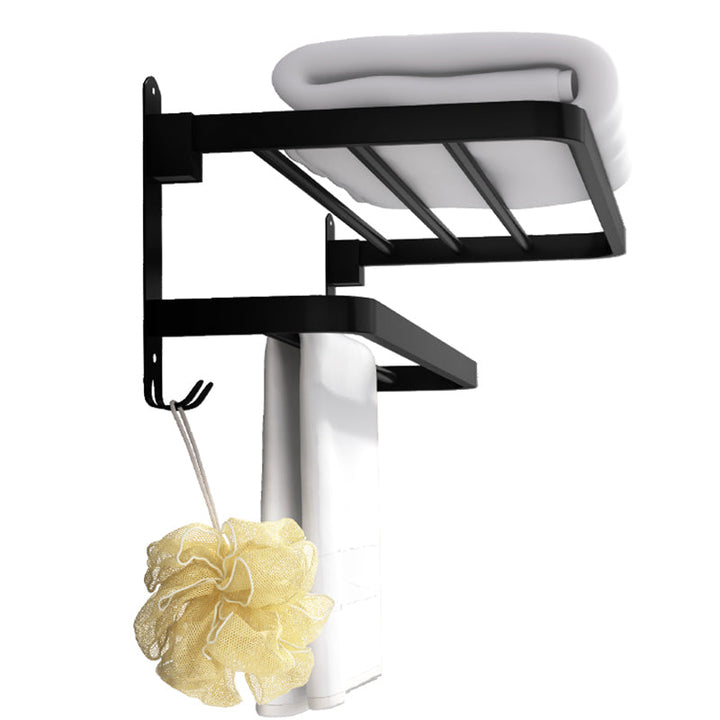 BowLift | Black modern bathroom accessory set stainless steel bathroom fittings