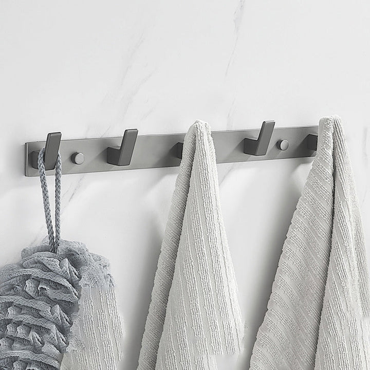 BowLift | Modern Chrome Bathroom Accessories Set Aluminum Bathroom Fixtures Set