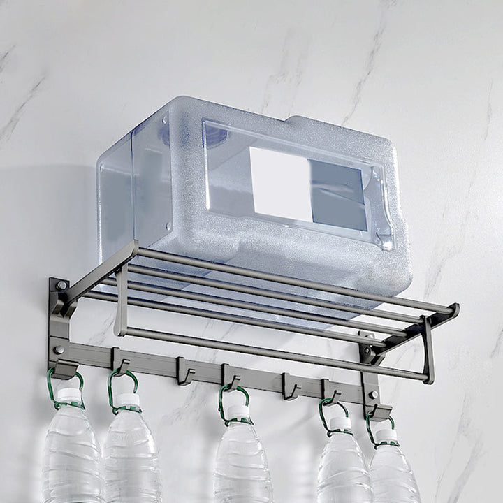 BowLift | Modern Chrome Bathroom Accessories Set Aluminum Bathroom Fixtures Set