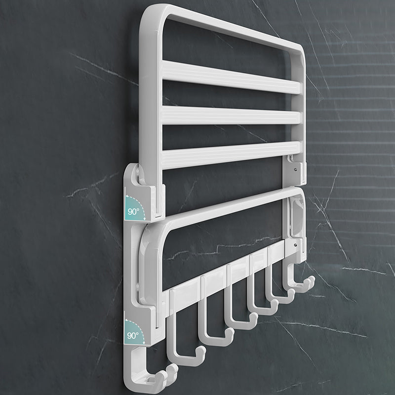 BowLift | Modern white bathroom accessories as a single piece or in a set made of metal