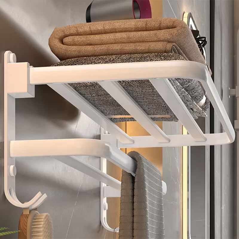 BowLift | Modern white bathroom accessories as a single piece or in a set made of metal