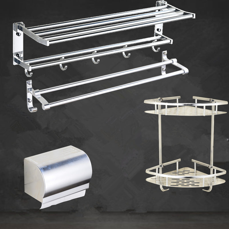 BowLift | Modern Stainless Steel Paper Holder Bathroom Shelf Bathroom Accessories Set
