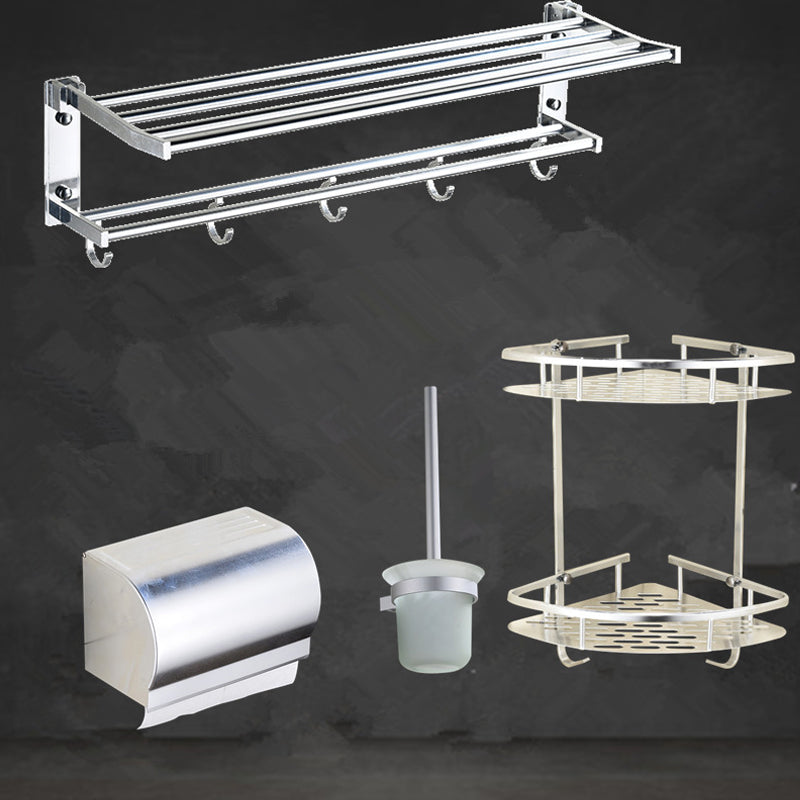 BowLift | Modern Stainless Steel Paper Holder Bathroom Shelf Bathroom Accessories Set