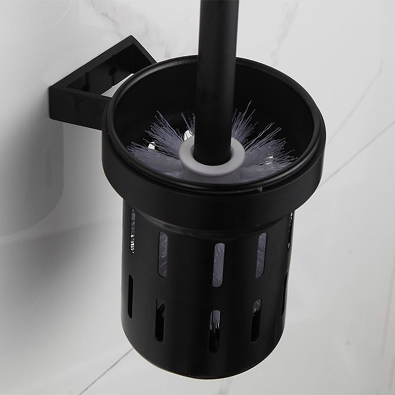 BowLift | Modern Matt Black Bathroom Shelf Paper Holder Bathroom Accessory Set