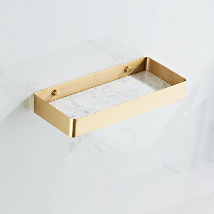 BowLift | Modern White Bathroom Accessory As A Single Piece Or In A Set Made Of Marble