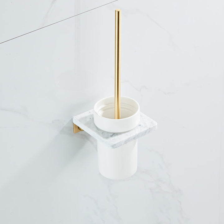BowLift | Modern White Bathroom Accessory As A Single Piece Or In A Set Made Of Marble