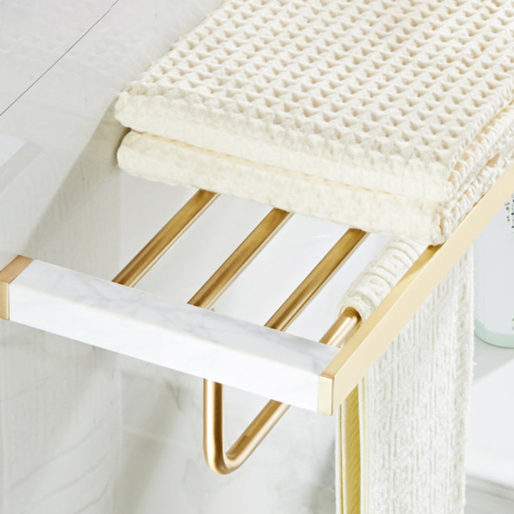 BowLift | Modern White Bathroom Accessory As A Single Piece Or In A Set Made Of Marble