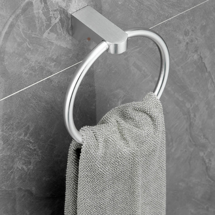 BowLift | 6-piece Chrome Bathroom Accessory as Individual Piece or as Set with Towel Ring Bar
