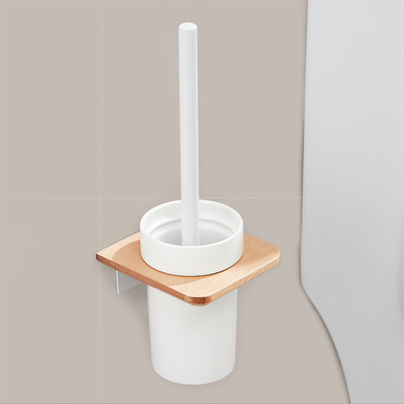 BowLift | White Bathroom Set Solid Wood & Aluminum Bathroom Accessories Individually or as a Set