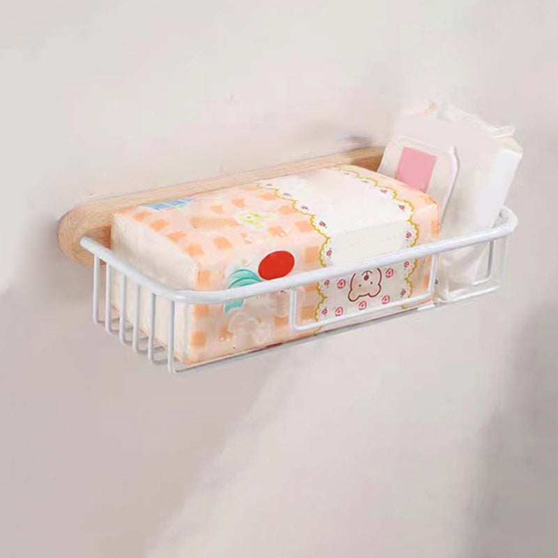 BowLift | White Bathroom Set Solid Wood & Aluminum Bathroom Accessories Individually or as a Set