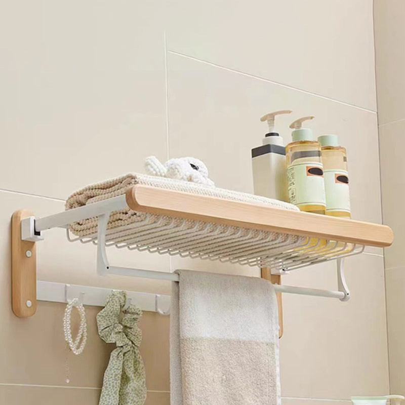 BowLift | White Bathroom Set Solid Wood & Aluminum Bathroom Accessories Individually or as a Set