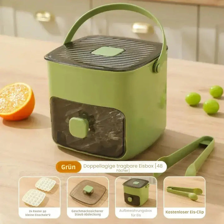FreezeNinja — Perfect ice cubes at the push of a button for stress-free refreshment and impeccable freshness! | Bowlift