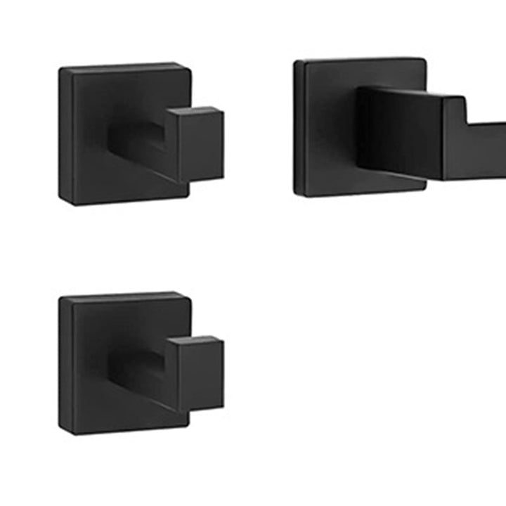 BowLift | 7-piece bathroom accessory set made of stainless steel with paper holder/robe hook/towel ring bar
