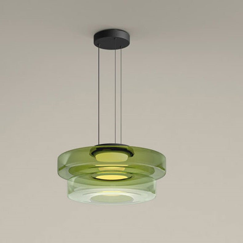 BowLift | Modern Glass Pendant Lamp in Bauhaus Style - AuroraSphere