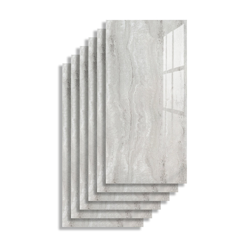 BowLift | Rectangular PVC 12" X 23" 6-Pack Peel and Stick Wall Tile Kitchen and Bathroom Back Splash