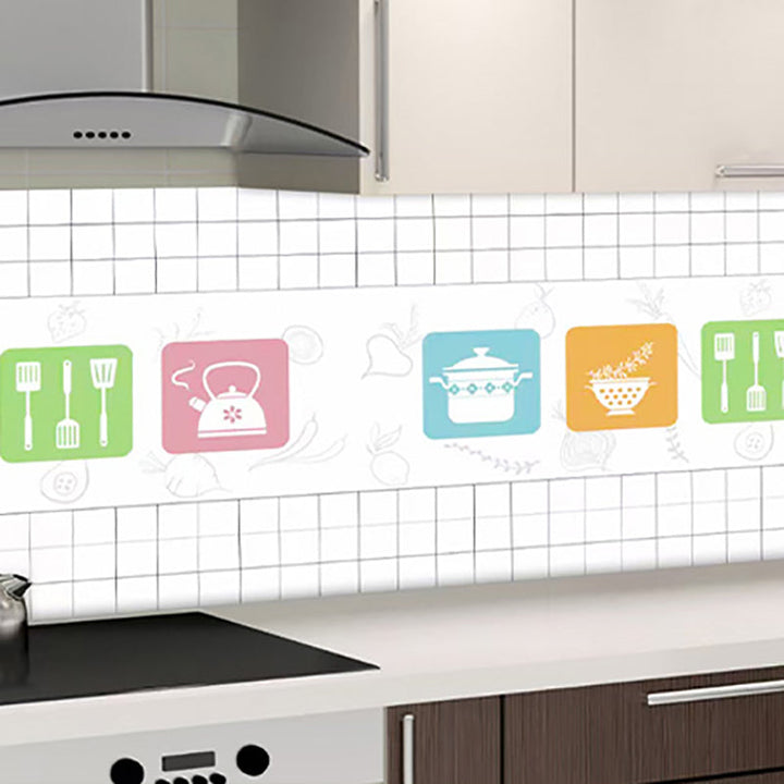 BowLift | Wallpaper Wall Protective Foil Waterproof Moisture Resistant Oil Resistant Kitchen and Bathroom
