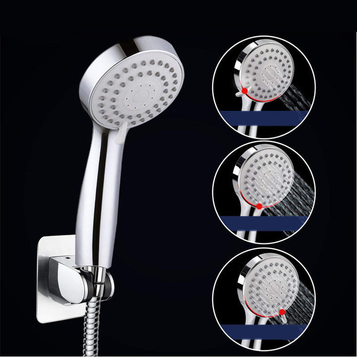 BowLift | Traditional Shower Head Simple Metal Round Handheld Shower