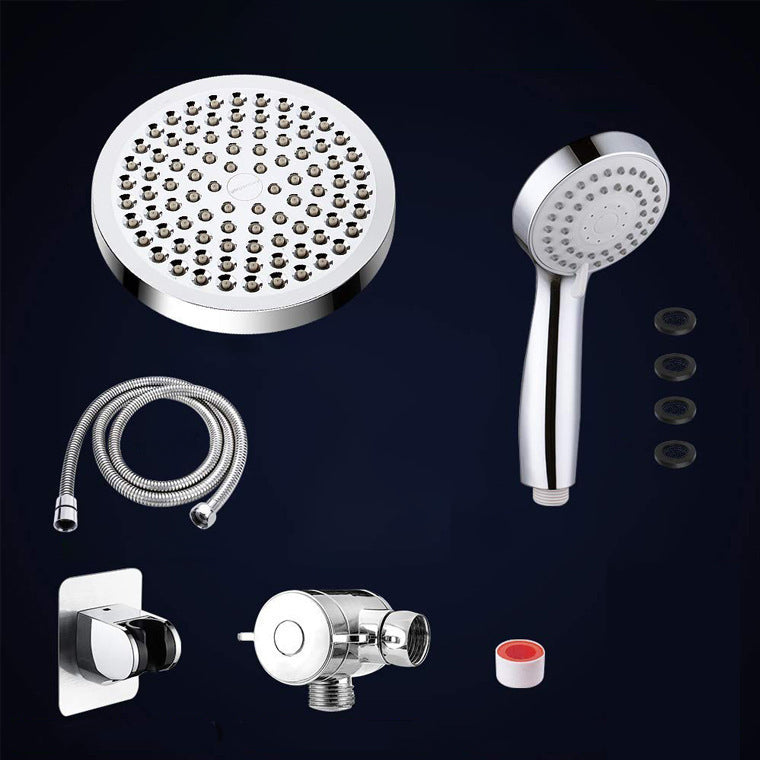BowLift | Traditional Shower Head Simple Metal Round Handheld Shower