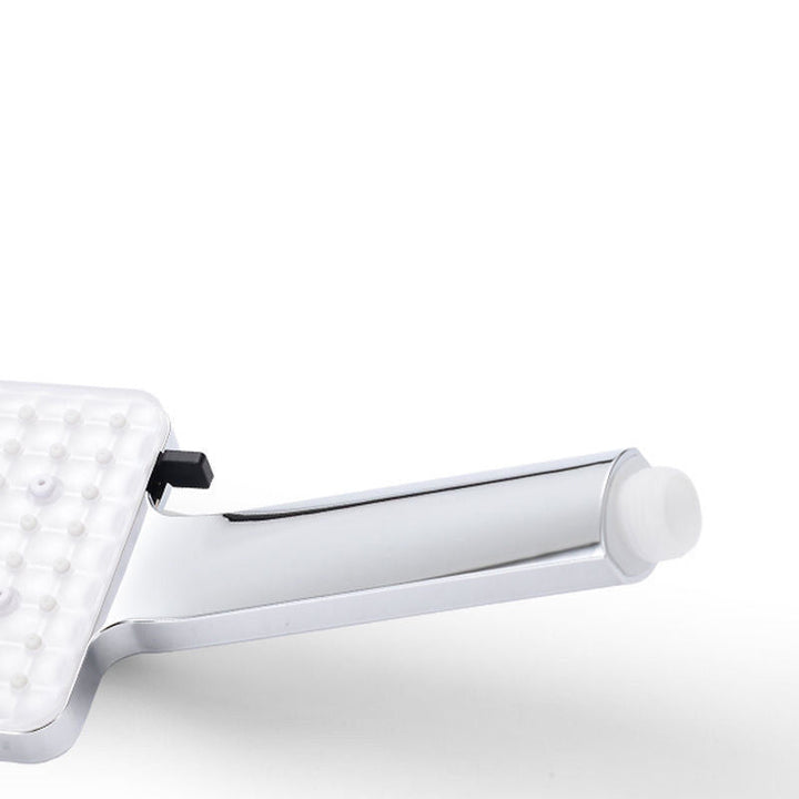 BowLift | Contemporary Showerhead Square Handheld Showerhead in Silver