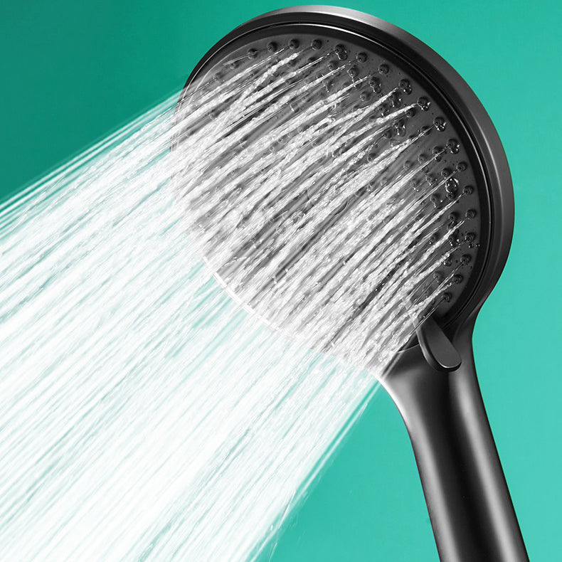 BowLift | Round Shower Head Plastic Handheld Shower with Adjustable Spray Pattern