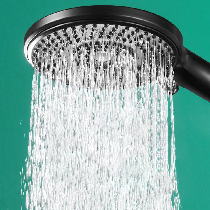 BowLift | Round Shower Head Plastic Handheld Shower with Adjustable Spray Pattern