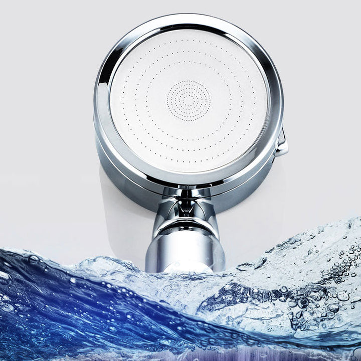 BowLift | Modern Handheld Supercharged Showerhead Round 3 Setting Spray Head