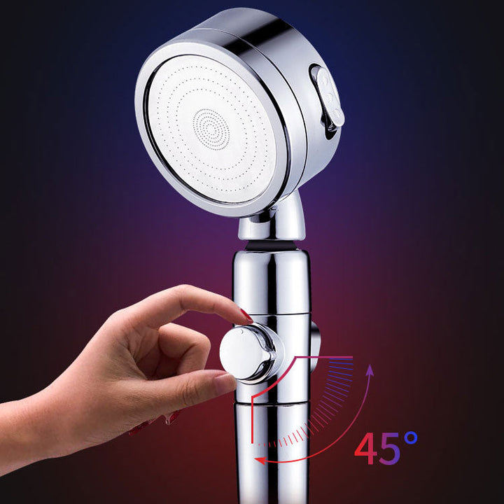 BowLift | Modern Handheld Supercharged Showerhead Round 3 Setting Spray Head