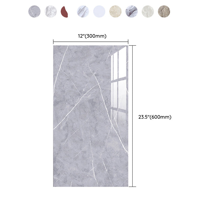 BowLift | 10-Pack 12" x 23" PVC rectangular Peel & Stick subway tile kitchen and bathroom