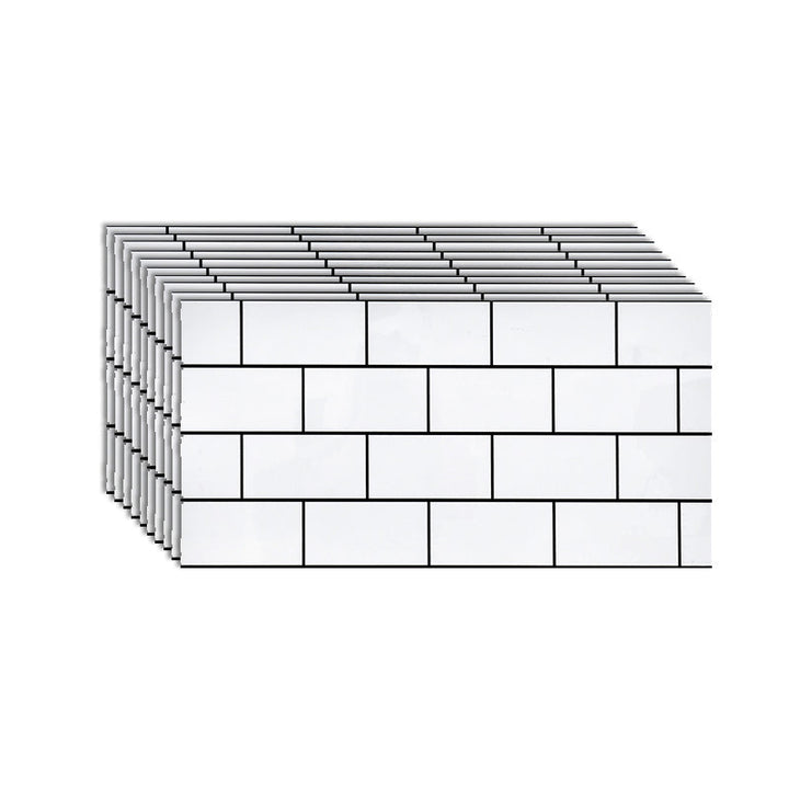 BowLift | Field Tile Peel and Stick Back Plate Plastic Peel and Stick Back Plate with Waterproof