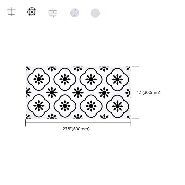 BowLift | Field tile Peel and Stick backing plate Plastic Peel and Stick backing plate with waterproof