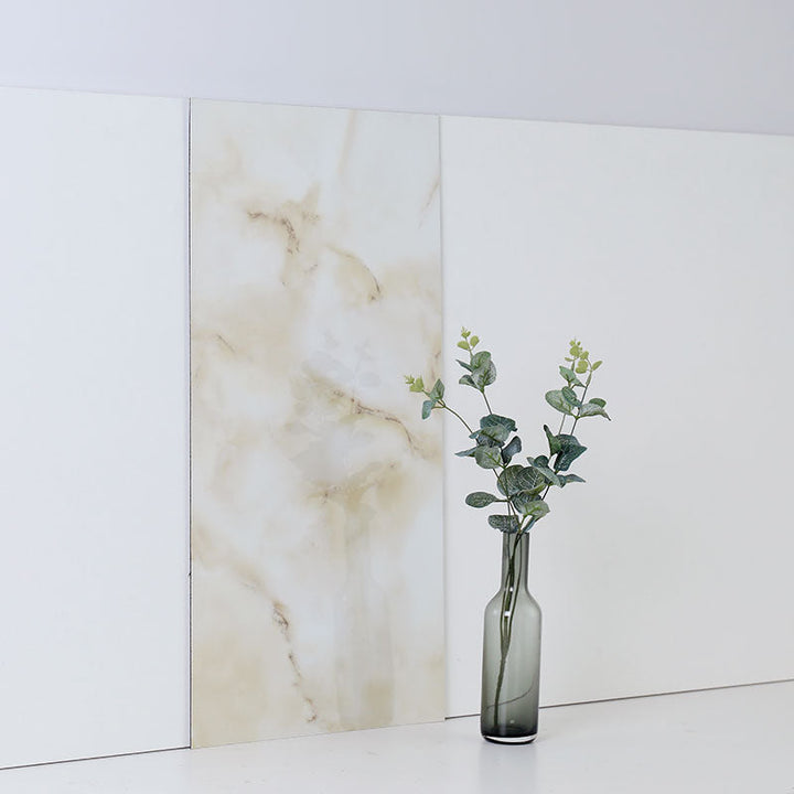 BowLift | Modern PVC Peel and Stick Wall Tile Single Plate Wallpaper with Rectangular Shape