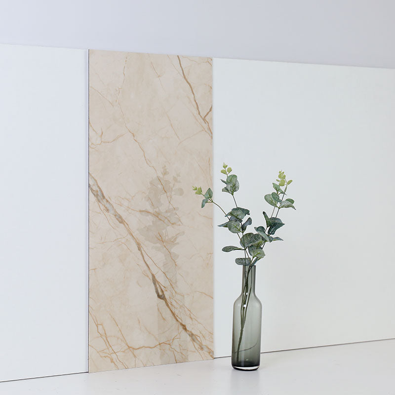 BowLift | Modern PVC Peel and Stick Wall Tile Single Plate Wallpaper with Rectangular Shape