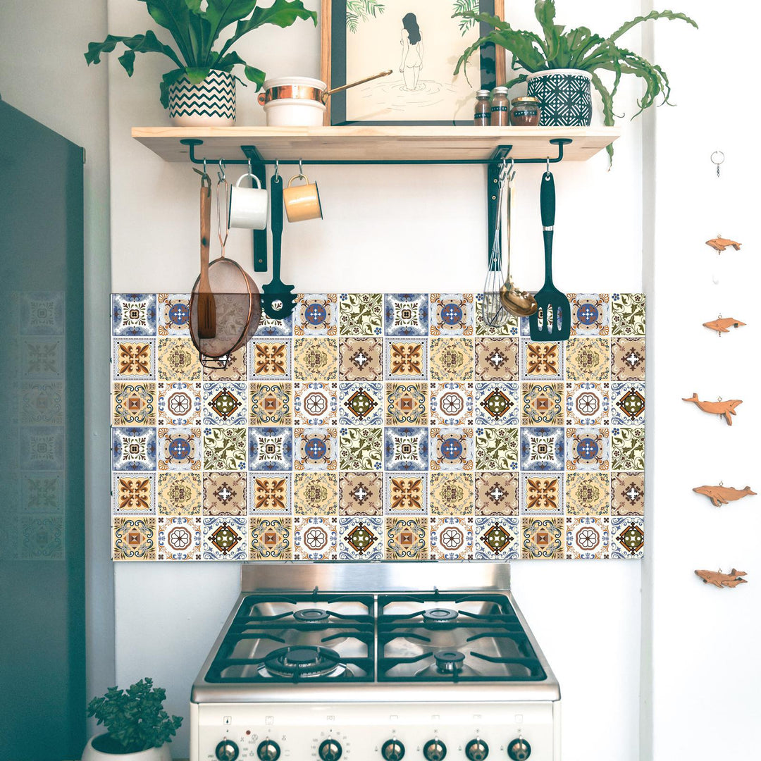 BowLift | Mosaic Tile Peel and Stick Wall Tile Modern Wallpaper with Waterproof