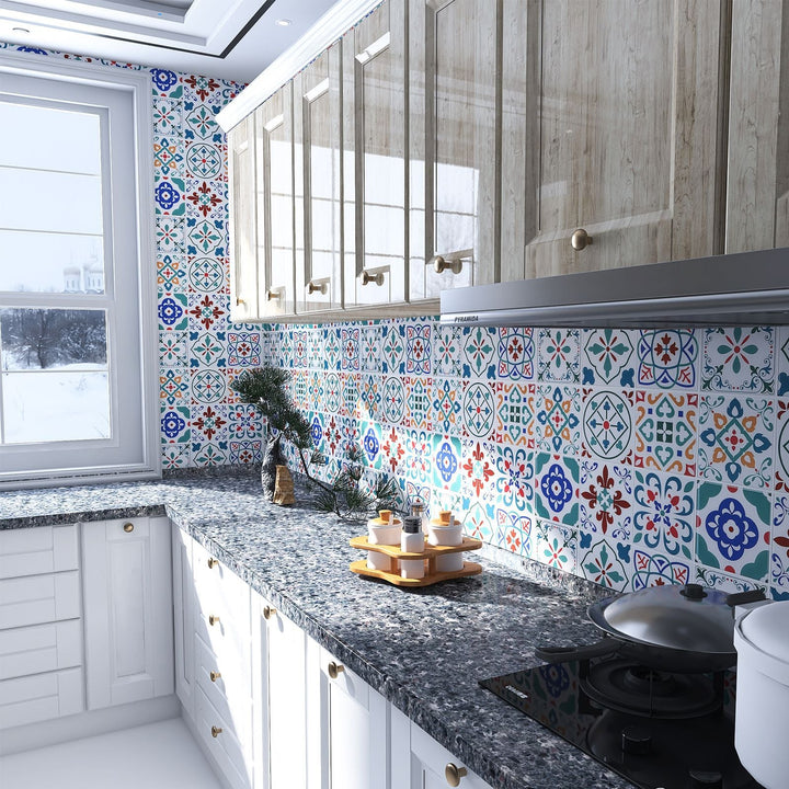 BowLift | Mosaic Tile Peel and Stick Wall Tile Modern Wallpaper with Waterproof