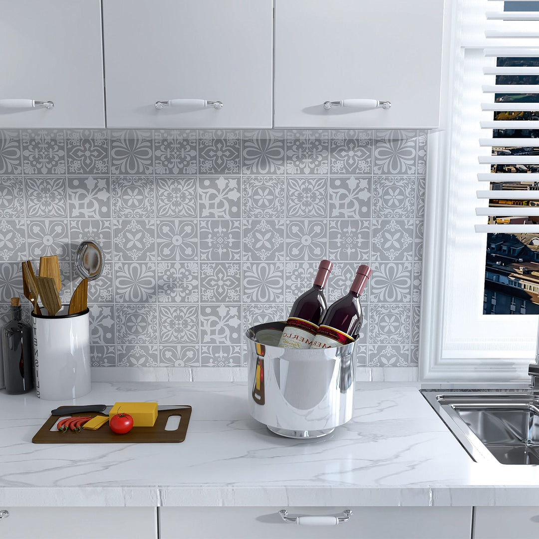 BowLift | Mosaic Tile Peel and Stick Wall Tile Modern Wallpaper with Waterproof