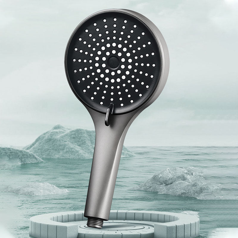 BowLift | Plastic Hand Shower Round Handheld Showerhead with Self-Cleaning