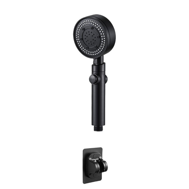 BowLift | Contemporary Hand Shower Plastic Round Hand Shower with Self-Cleaning