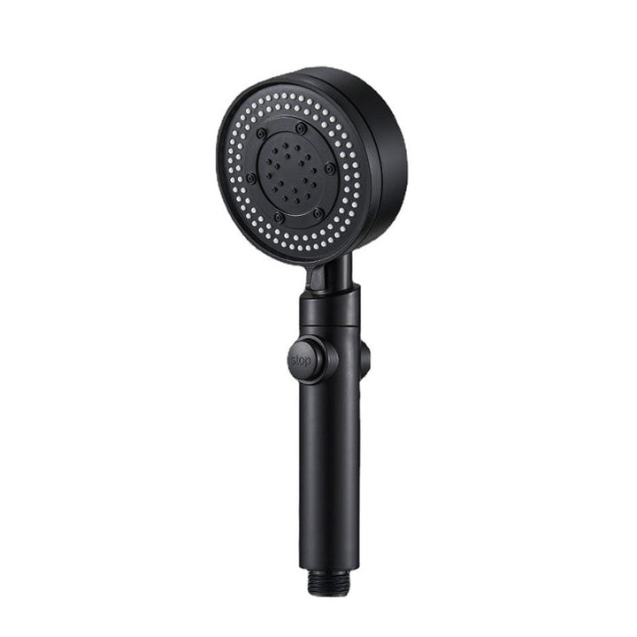 BowLift | Contemporary Hand Shower Plastic Round Hand Shower with Self-Cleaning