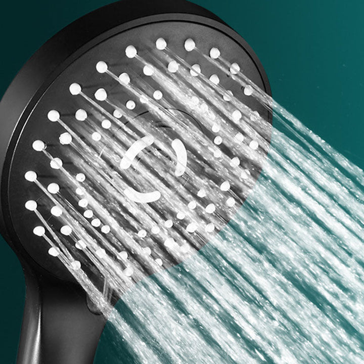 BowLift | Plastic Hand Shower Adjustable Spray Pattern Hand Shower with Round Shape