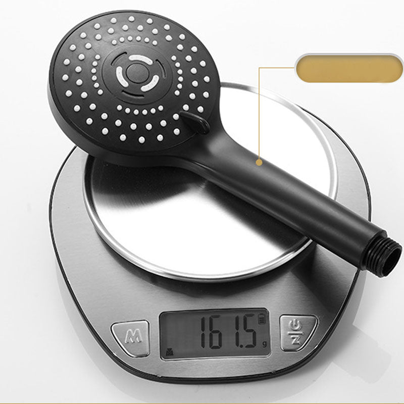 BowLift | Plastic Hand Shower Adjustable Spray Pattern Hand Shower with Round Shape