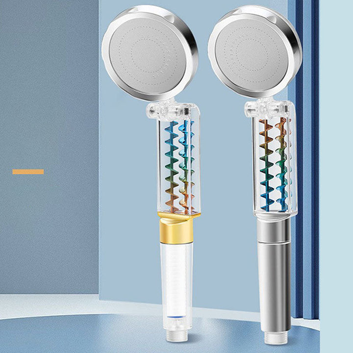 BowLift | Contemporary Round Handheld Shower Standard Spray Adjustable Showerhead