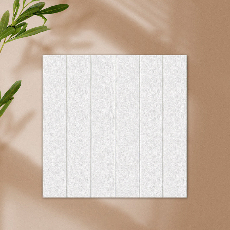 BowLift | Solid color 3D embossed wall panel waterproof foam interior wall tile