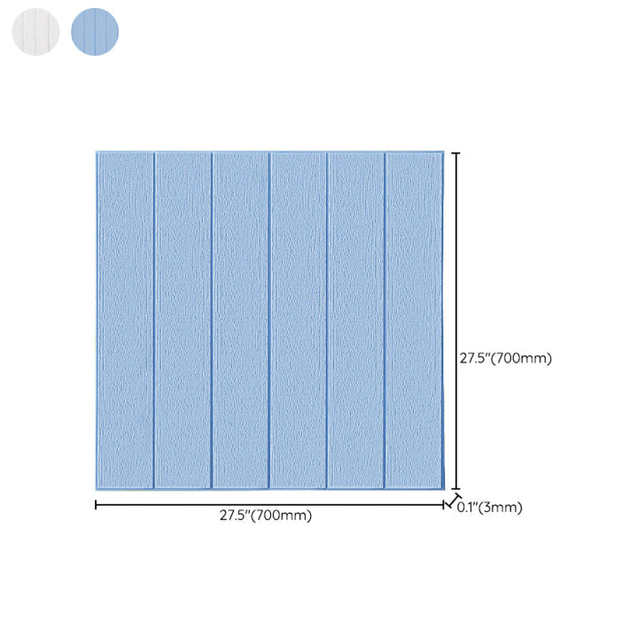 BowLift | Solid color 3D embossed wall panel waterproof foam interior wall tile