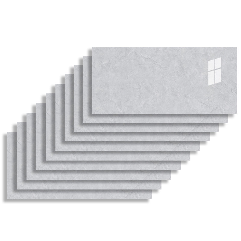 BowLift | 10-pack 12" X 23" PVC rectangular peel & stick field tile kitchen and bathroom back paneling