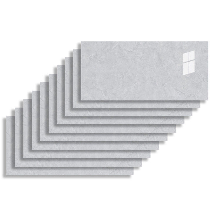 BowLift | 10 Pack 12" X 23" PVC rectangular Peel & Stick field tile kitchen and bathroom back paneling