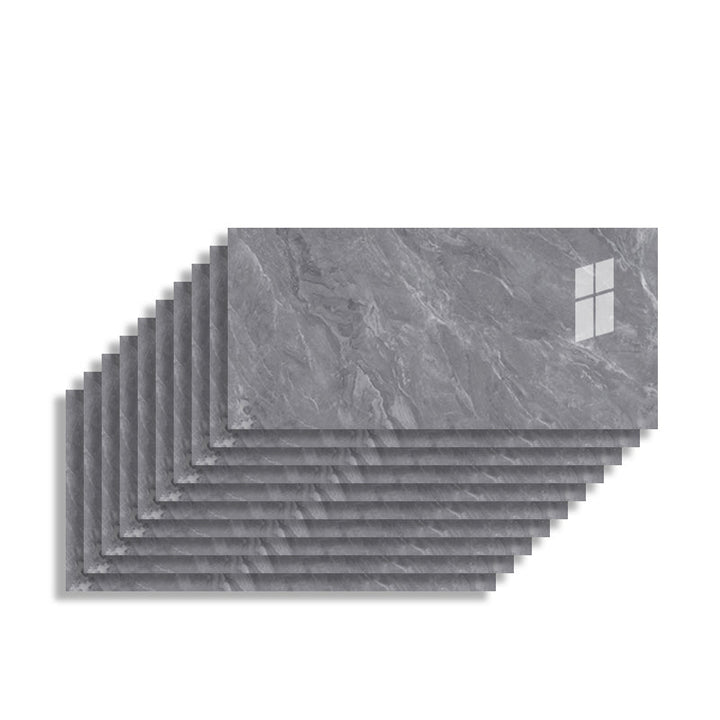 BowLift | 10-pack 12" X 23" PVC rectangular peel & stick field tile kitchen and bathroom back paneling